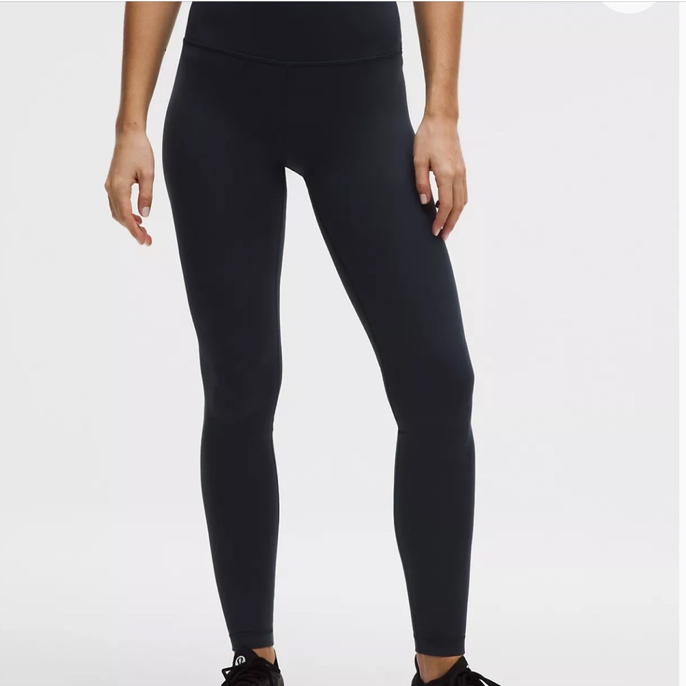 Lululemon Navy Blue High-Rise Leggings | Size 4 | Excellent Condition